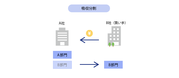 吸収分割
